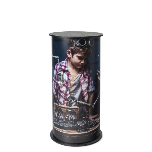 Promostolek Professional Round Black