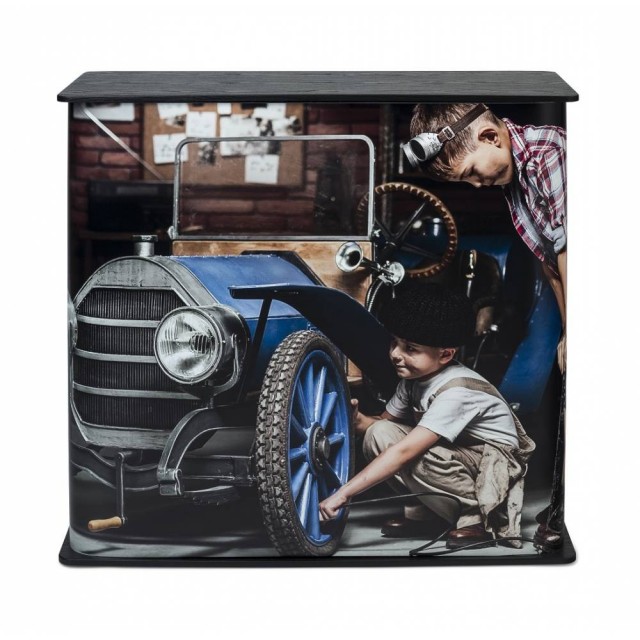 Promostolek Professional Square Černý