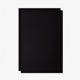 Popisovatelné černé folie pro reklamní poutače - set 2ks
