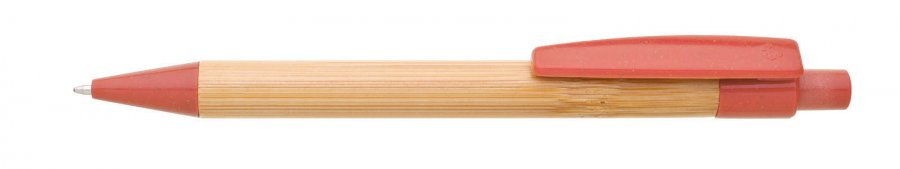 Propiska bambus BORGO STRAW, červená