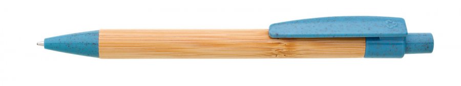 BORGO STRAW propiska bambus, modrá
