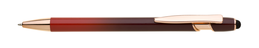 ARCO TOUCH propiska kov, červená