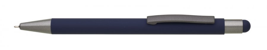 ROGET SOFT SG propiska kov - hrot 0,5 mm, modrá navy