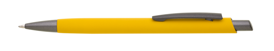 LIVOX SOFT RE propiska kov, žlutá