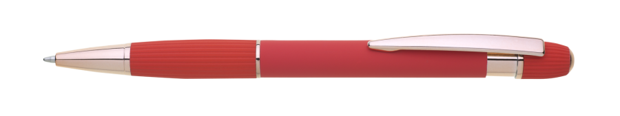 AUREO SOFT RE propiska kov, červená