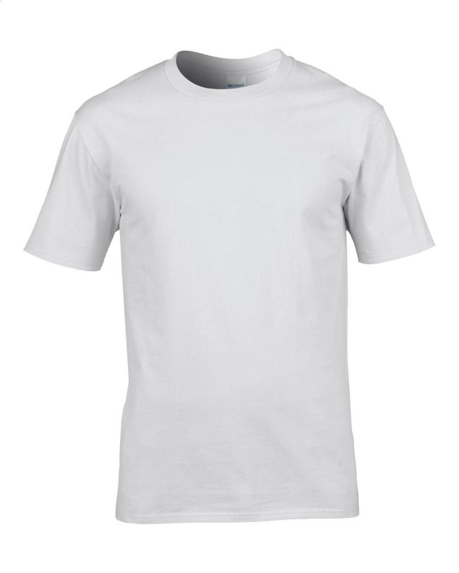 Premium Cotton tričko, bílá