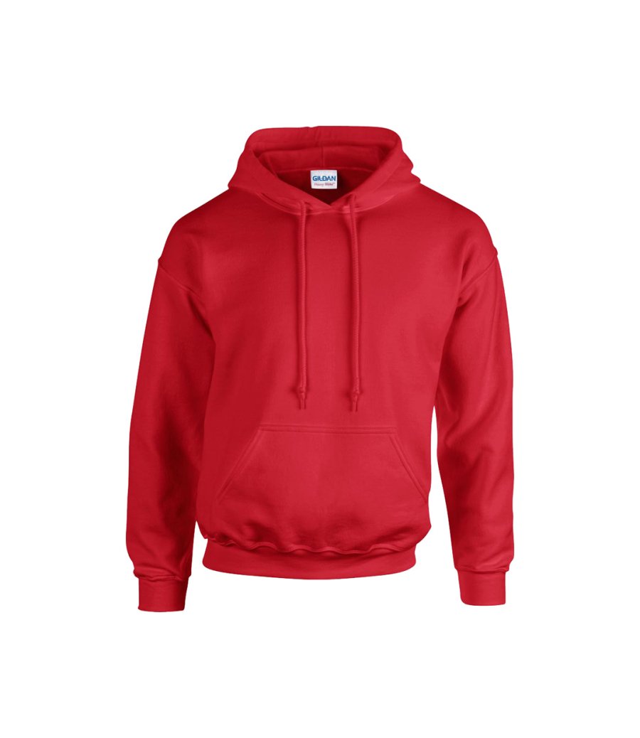 Heavy Blend Hood mikina, červená