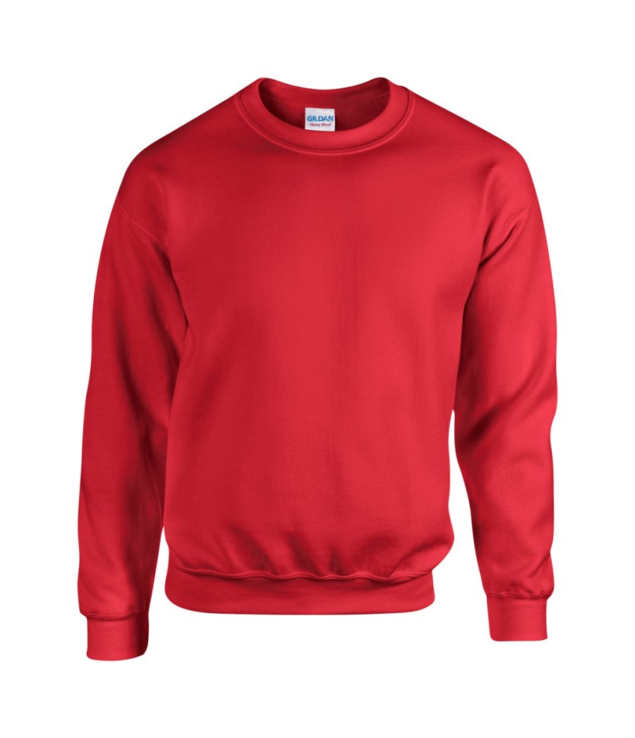 HB Crewneck mikina, červená