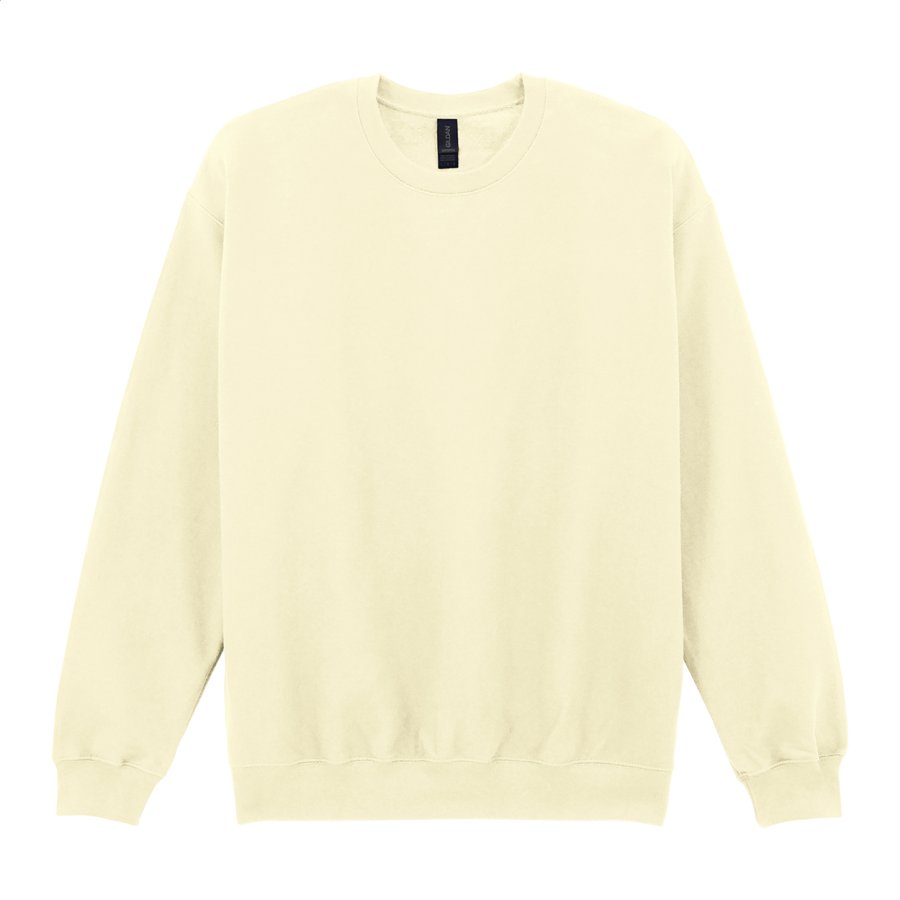 GISF000 mikina s kulatým výstřihem, béžová