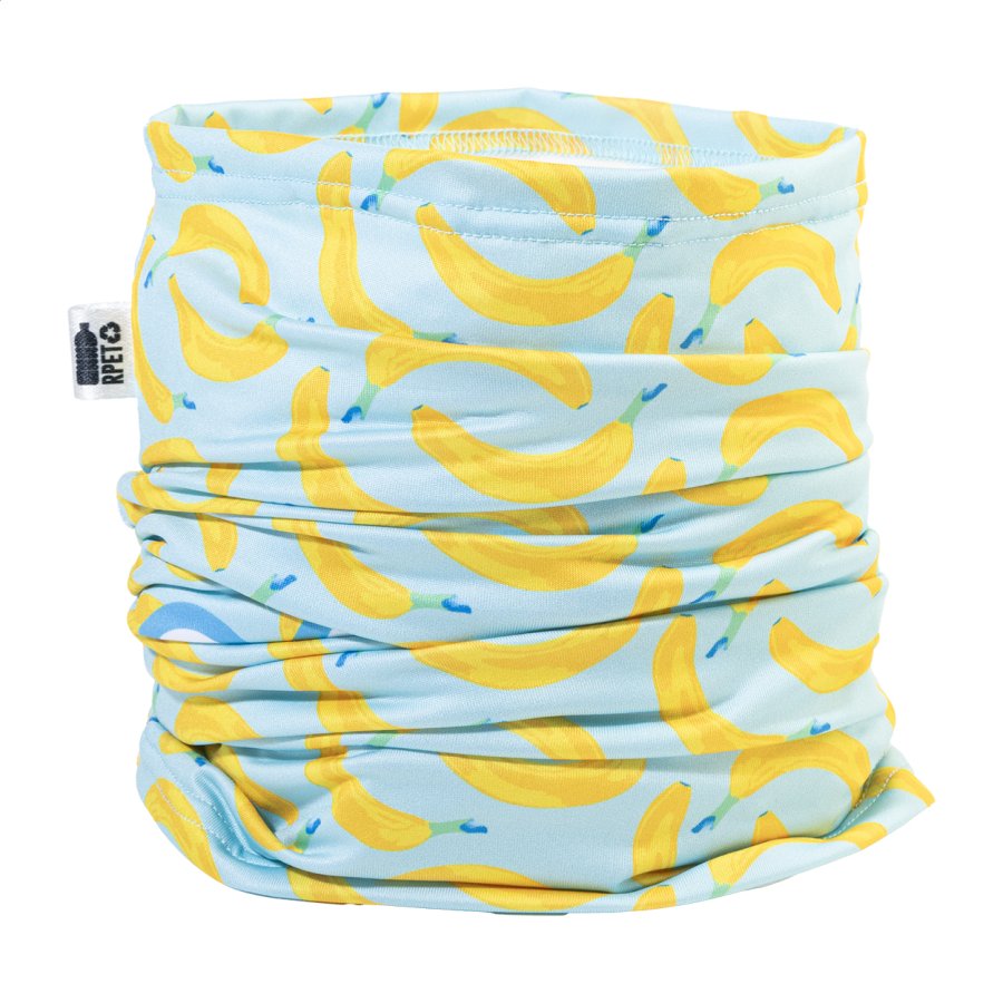 CreaScarf vícevrstvý šátek z RPET na zakázku, bílá