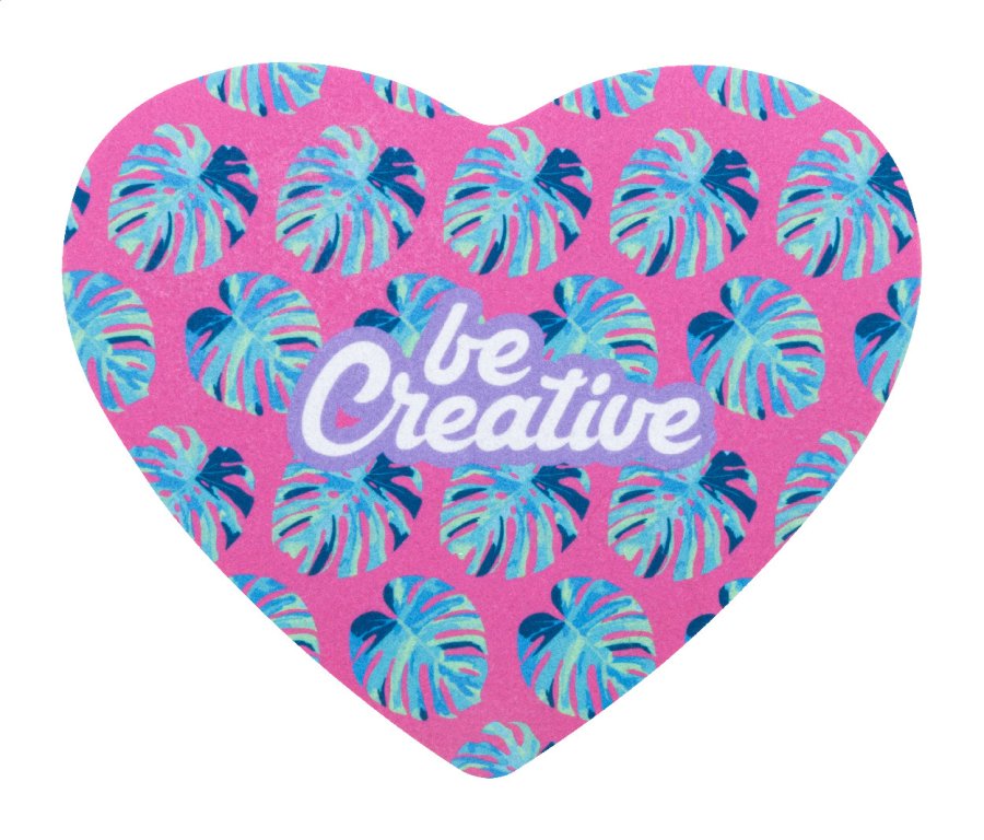 CreaFelt Cursor Love podložka pod myš RPET, bílá
