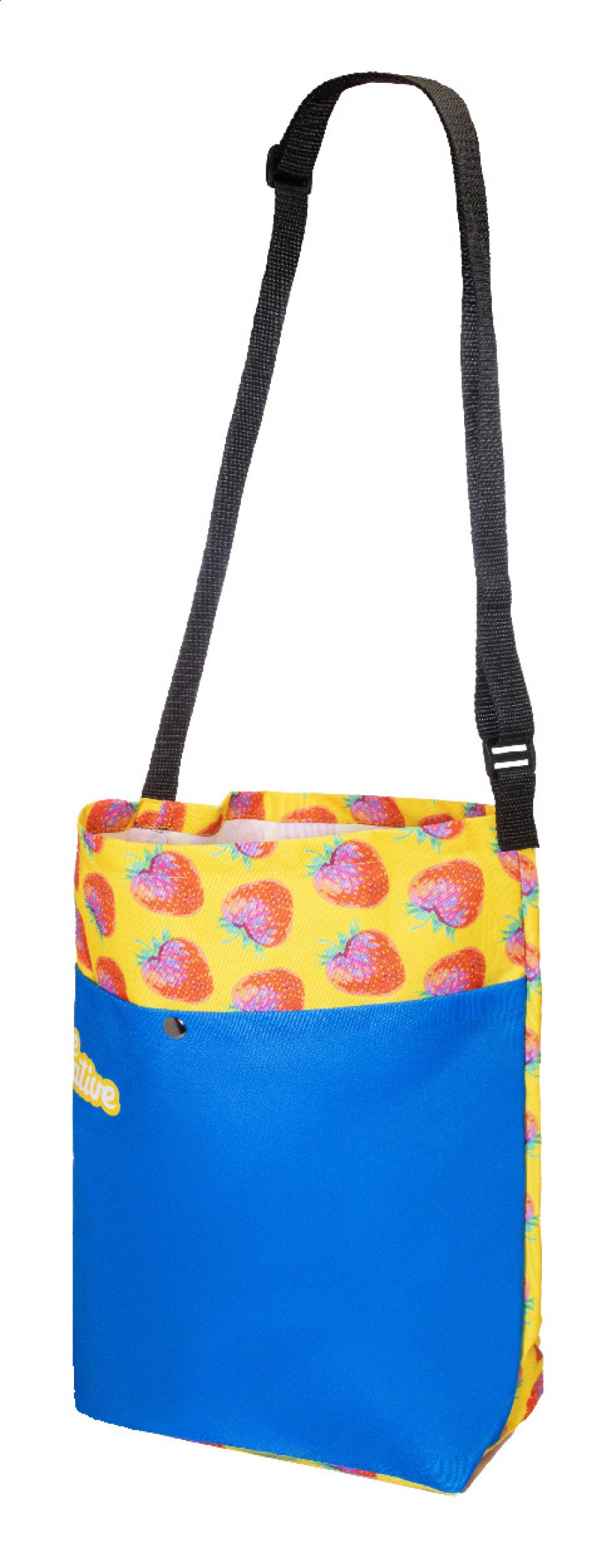 SuboBag Shoulder taška přes rameno z RPET na zakázku, černá