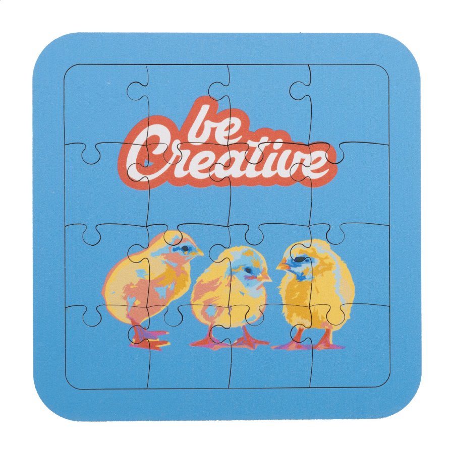 Wozzle dřevěné puzzle na zakázku, přírodní