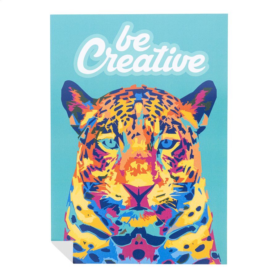 Announce A4 papírový plakát na zakázku, bílá