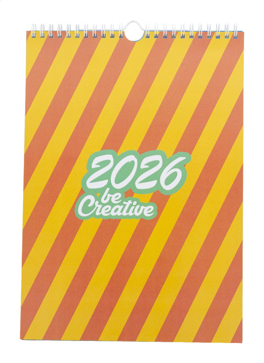 CreaDate Wall A4 nástěnný kalendář na zakázku, bílá