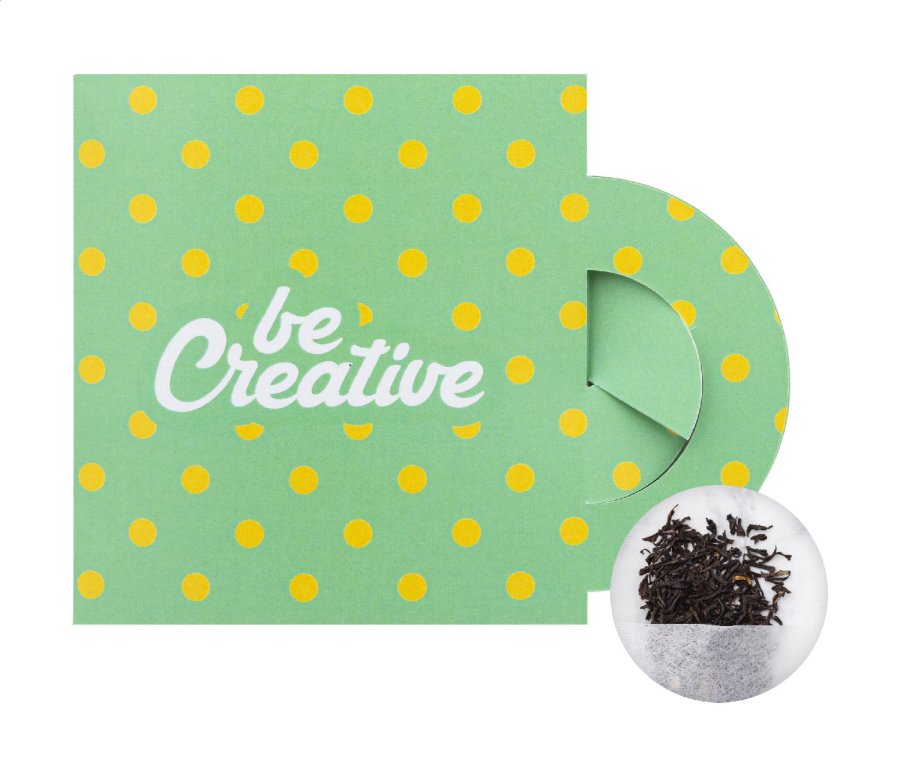 CreaTea Mug vlastní čajový sáček, Earl Grey, bílá