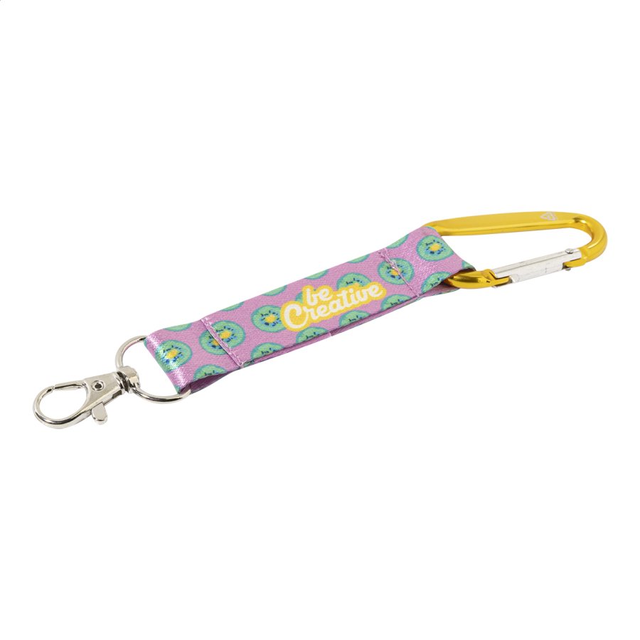 SuboRing Double RPET přívěšek na klíče na zakázku, žlutá