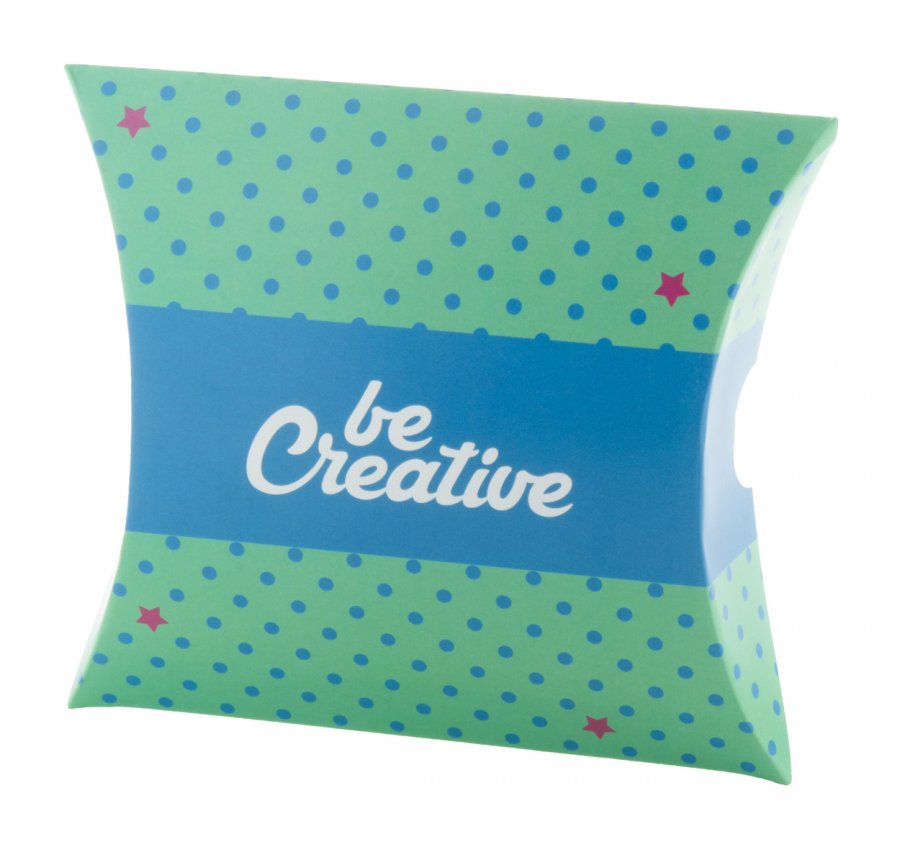 "CreaBox Pillow S" vypouklá krabička, bílá