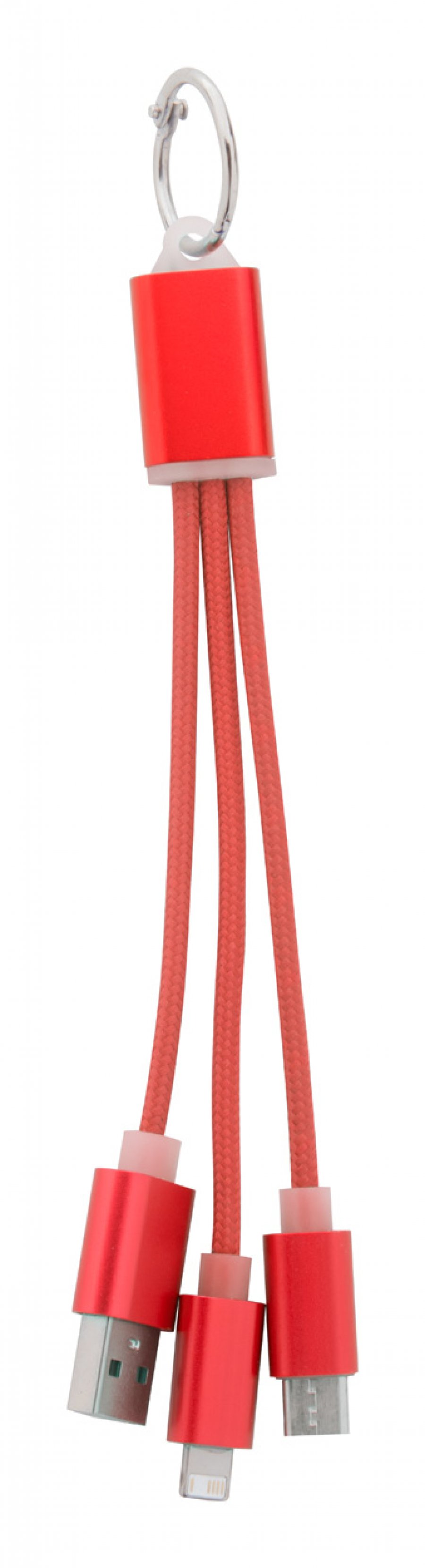 "Scolt" uSB nabíjecí kabel, červená