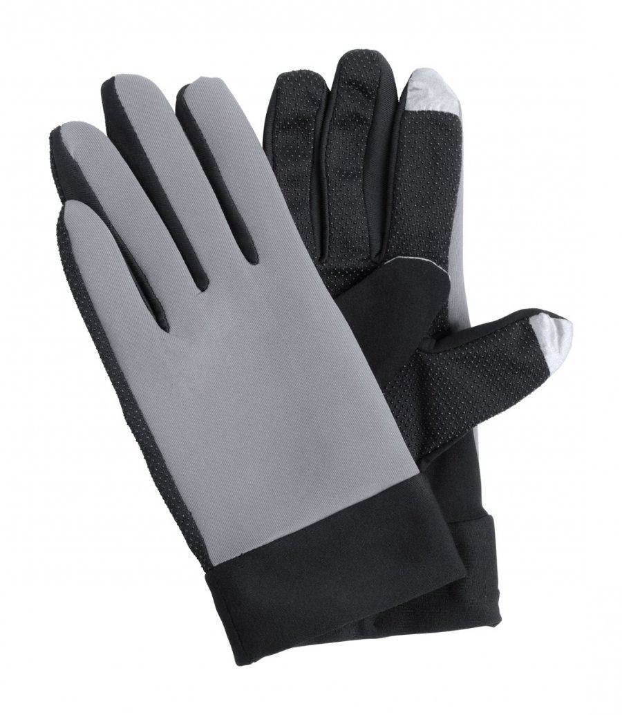 "Vanzox" dotykové sportovní rukavice, šedá