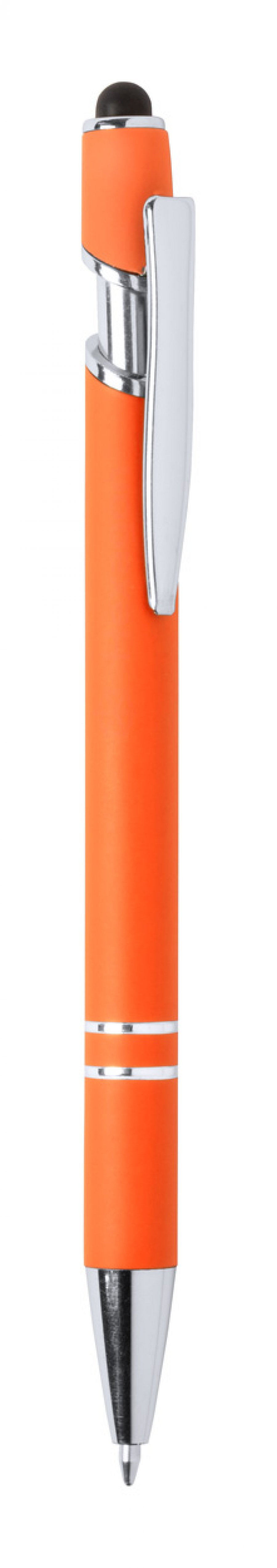 "Lekor" dotykové kuličkové pero, oranžová