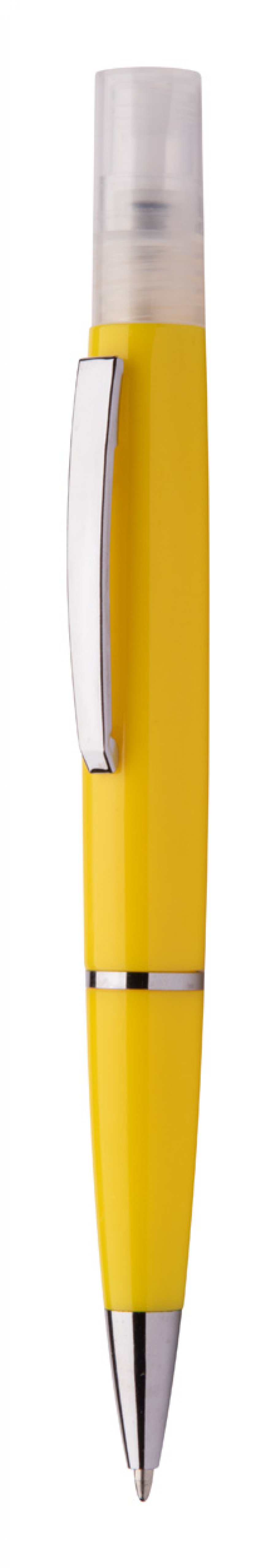 "Tromix" kuličkové pero se sprejem, žlutá