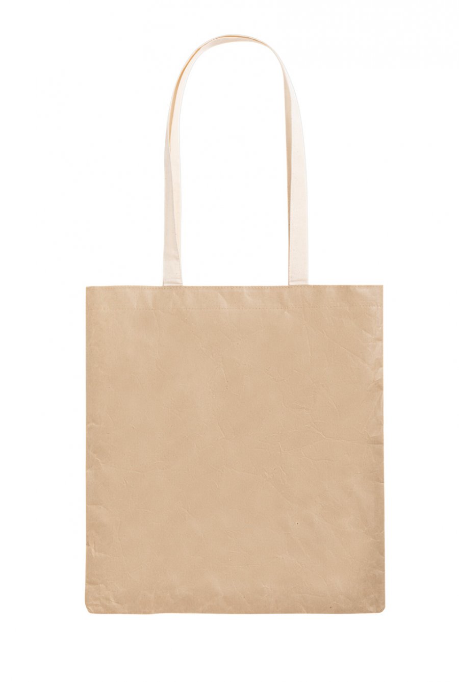 "Curiel" papírová nákupní taška, přírodní
