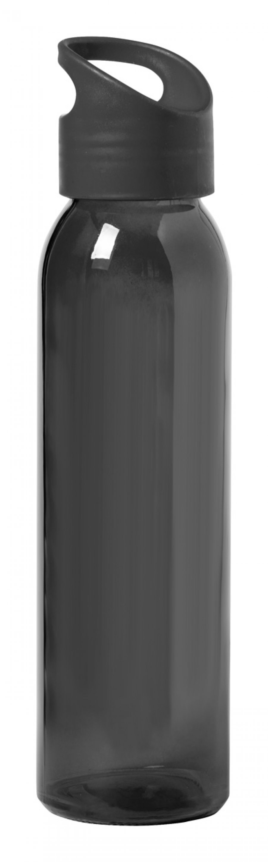 "Tinof" skleněná sportovní láhev, černá
