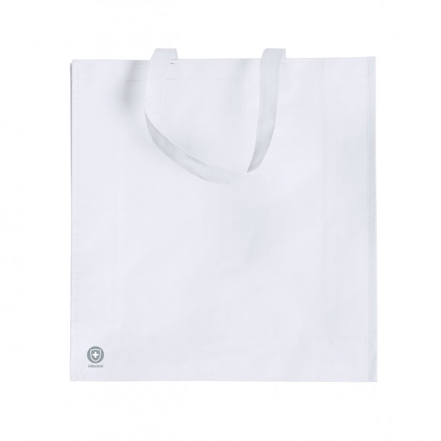 "Kiarax" antibakteriální nákupní taška, bílá