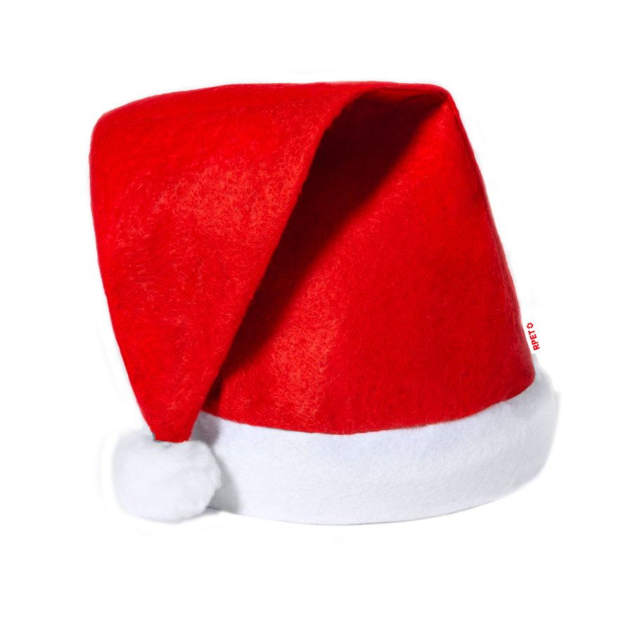 Mivon RPET čepice Santa Clause, červená