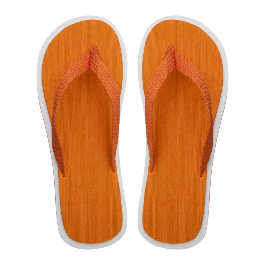 Malibu plážové žabky, oranžová