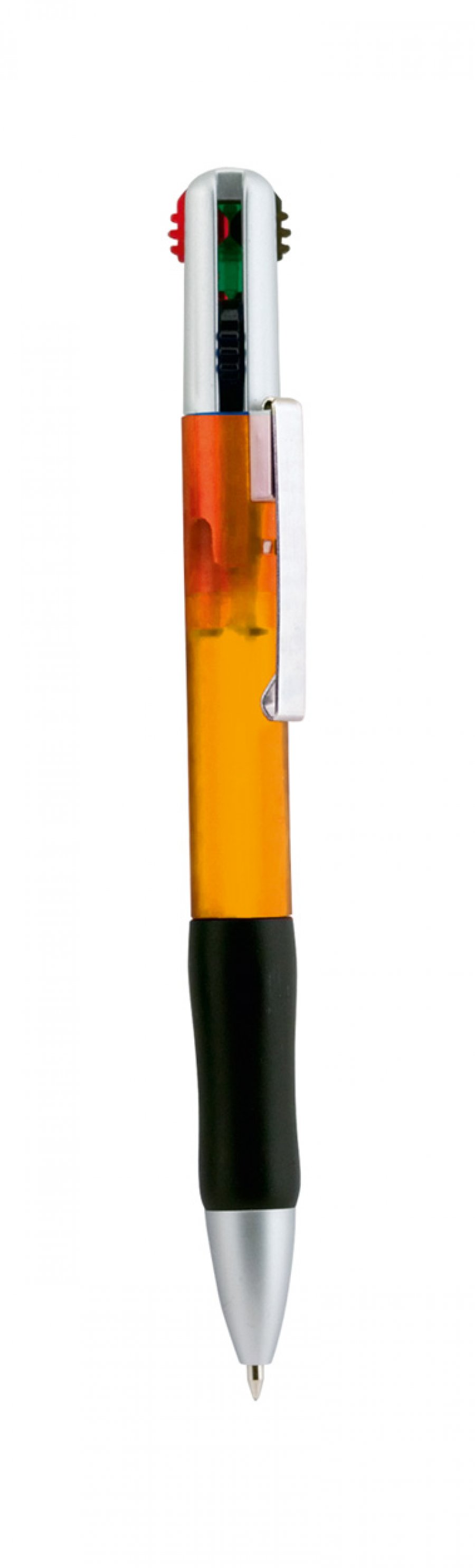 "Multifour" kuličkové pero, oranžová