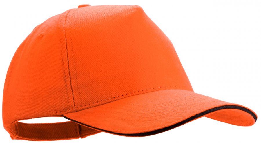 "Kisse" baseballová čepice, oranžová