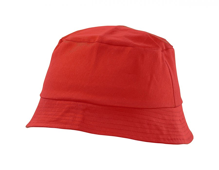 "Marvin" plážový klobouček, červená