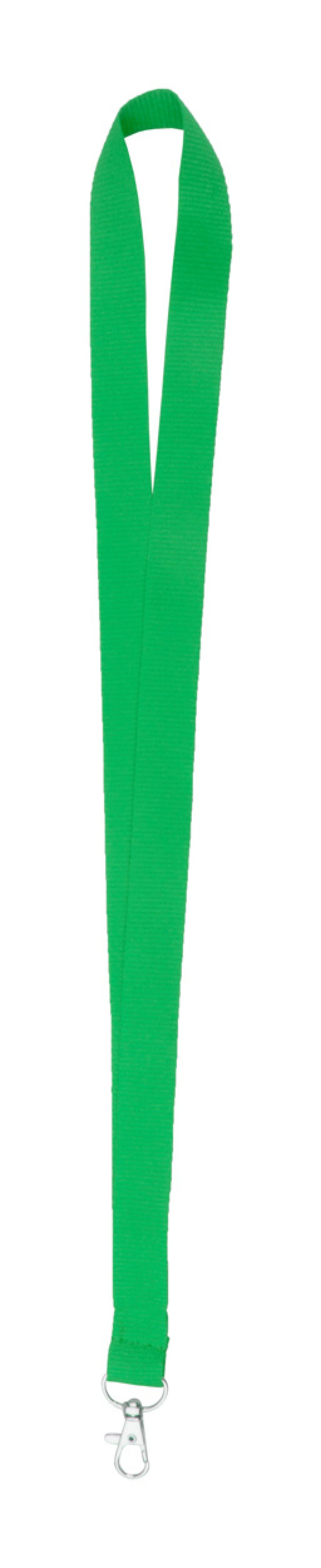 "Neck" lanyard, zelená