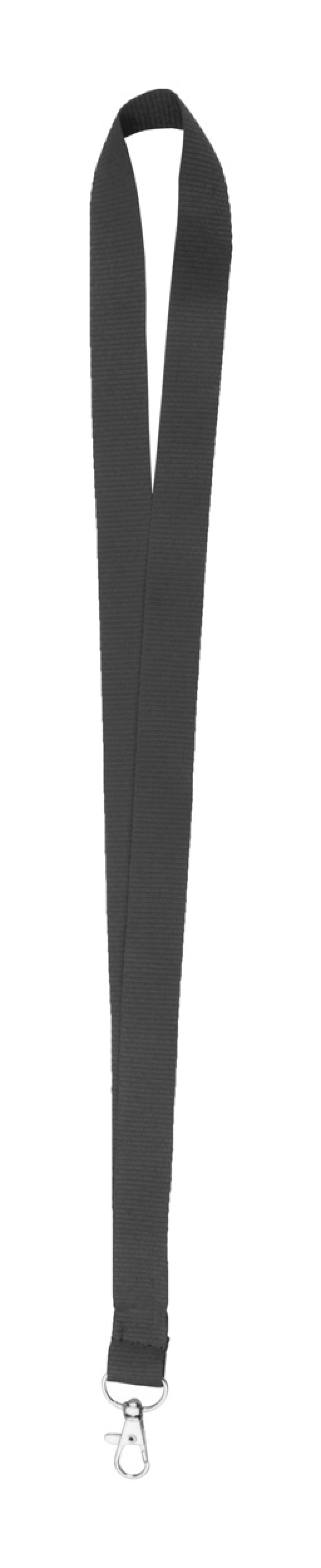 "Neck" lanyard, černá