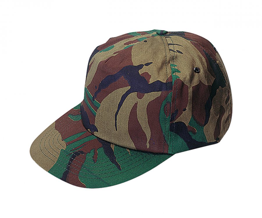 "Rambo" klobouk z maskáčoviny, vícebarevná