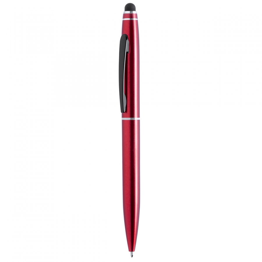 "Fisar" dotykové kuličkové pero, červená