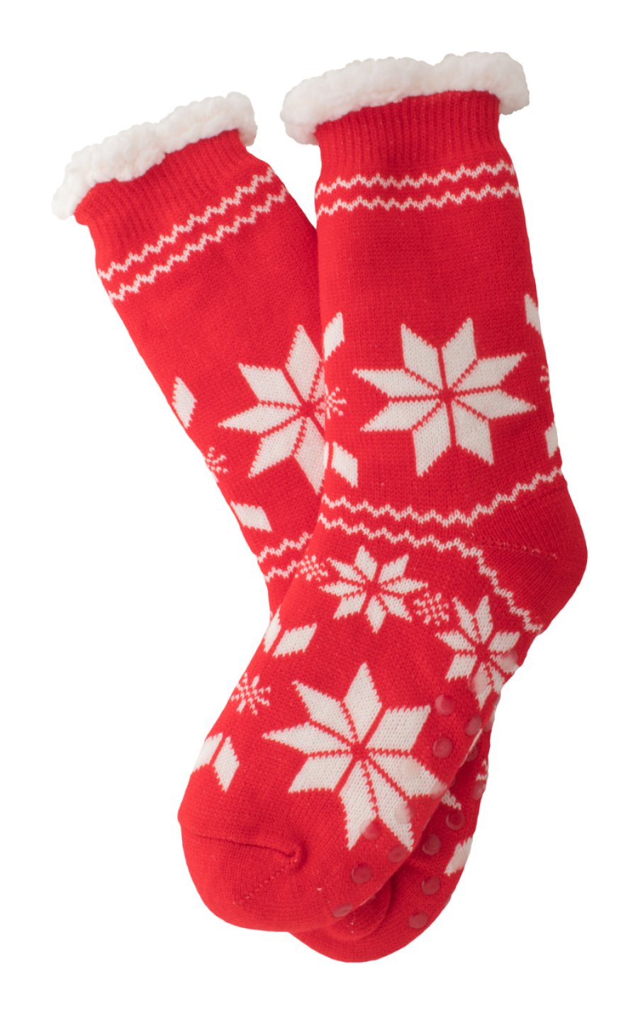 Avena vánoční ponožky, červená