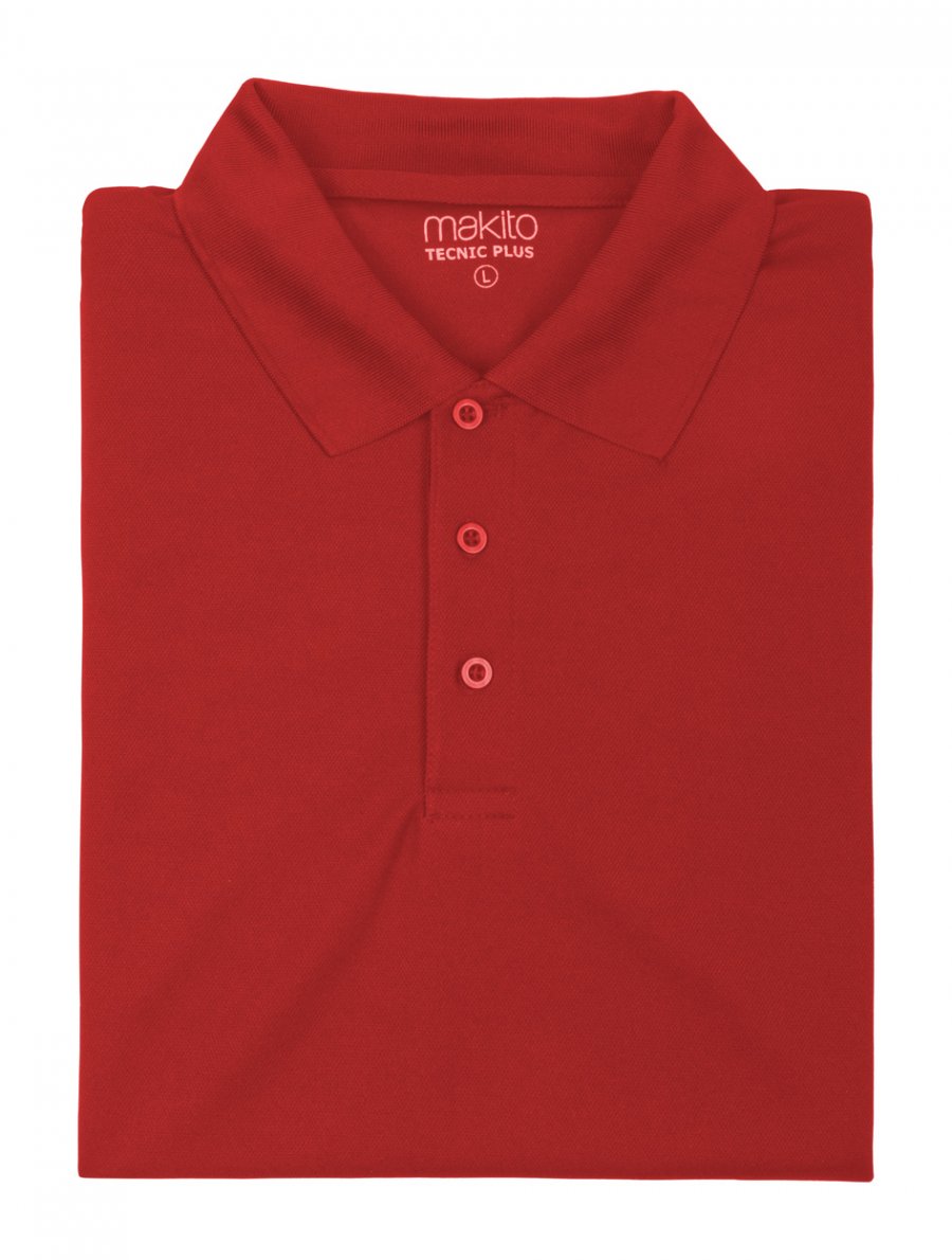 "Tecnic Plus" funkční polokošile, červená