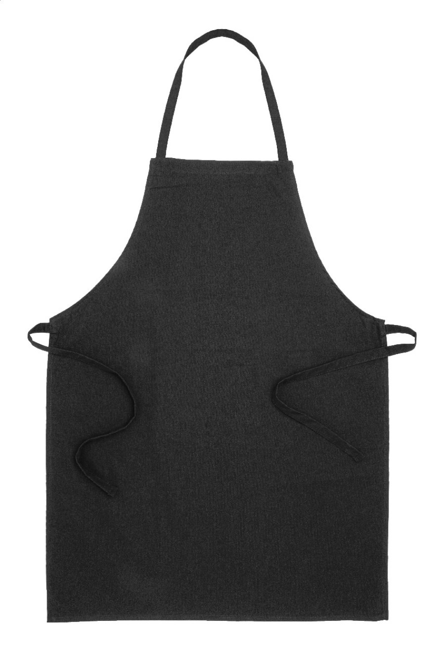 Commis bavlněná zástěra, černá