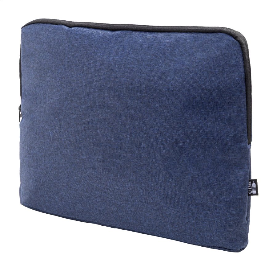 Reptop taška na notebook z RPET, tmavě modrá