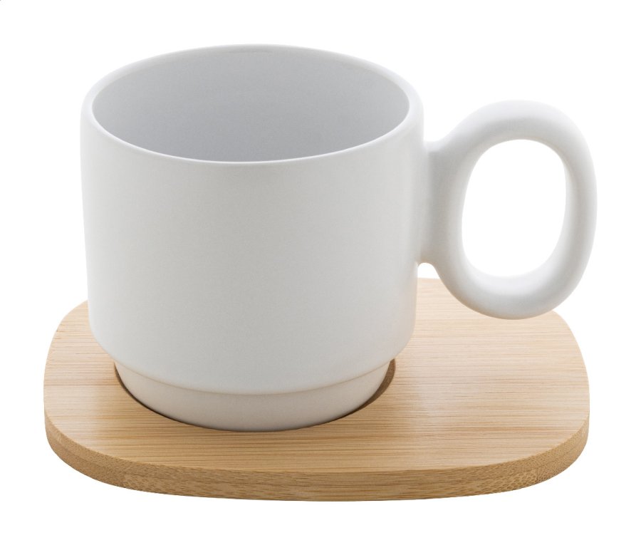 Kaguya keramický hrnek, bílá