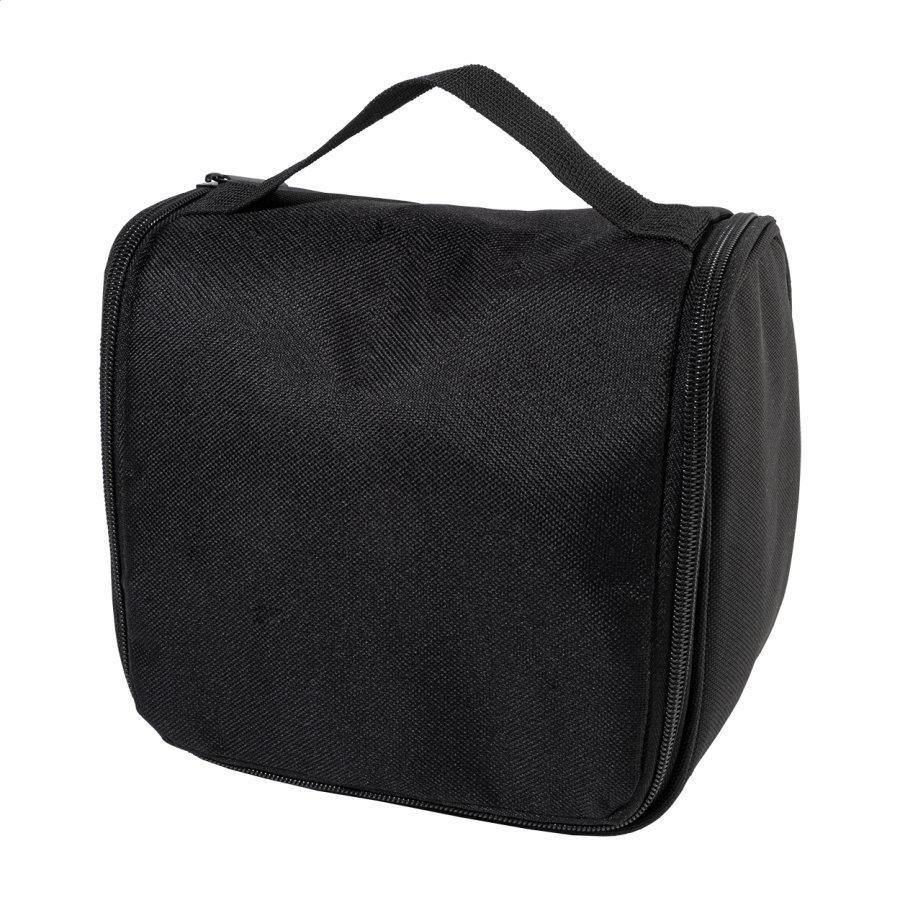 Susity závěsná kosmetická taška z RPET, černá