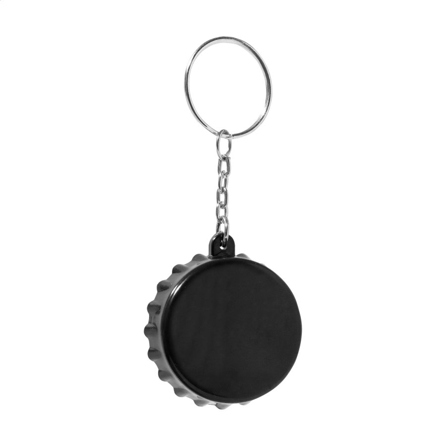 Popcap RABS přívěšek na klíče s otvírákem na lahve, černá