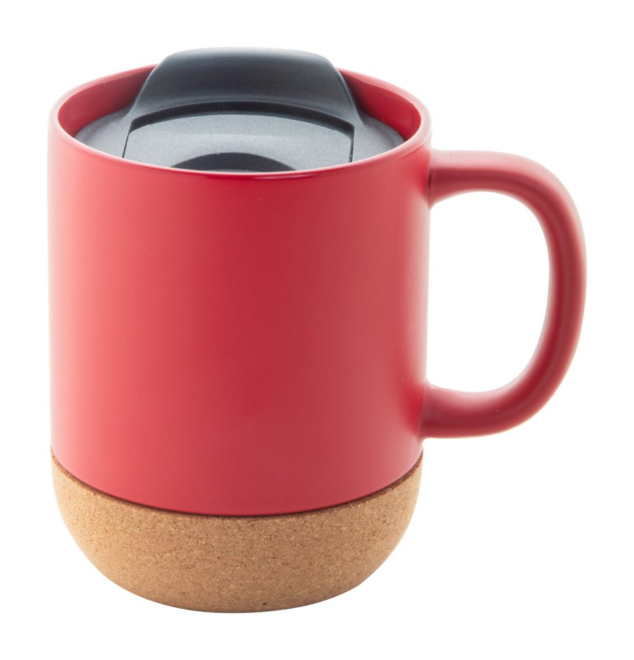 Komagu hrnek, červená