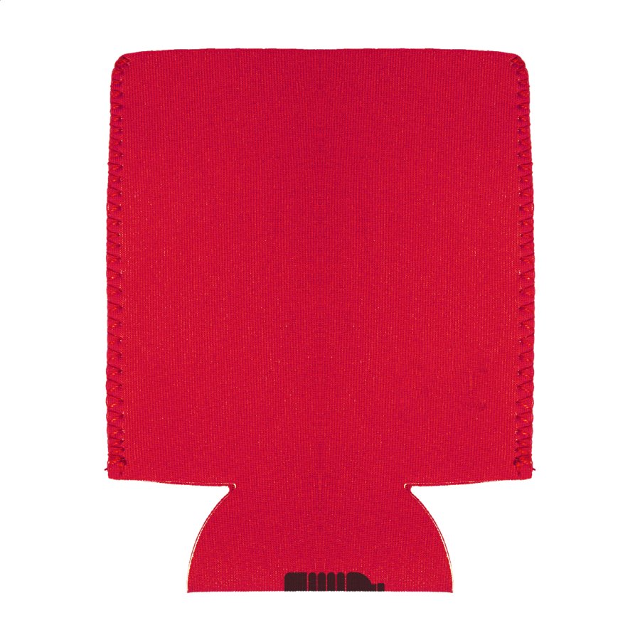 Canzy RPET chladící obal na plechovky, červená