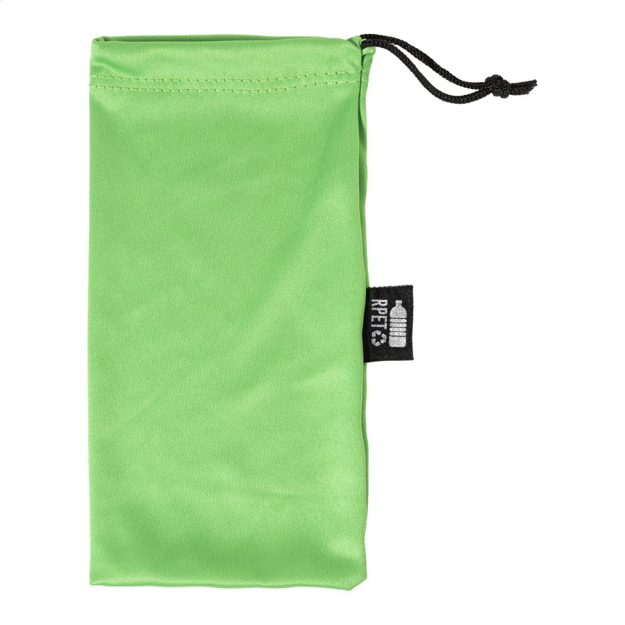 Pousun RPET pouzdro na sluneční brýle, zelená