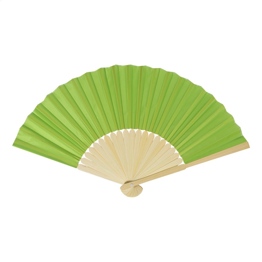 Repper ruční vějíř z RPET, zelená