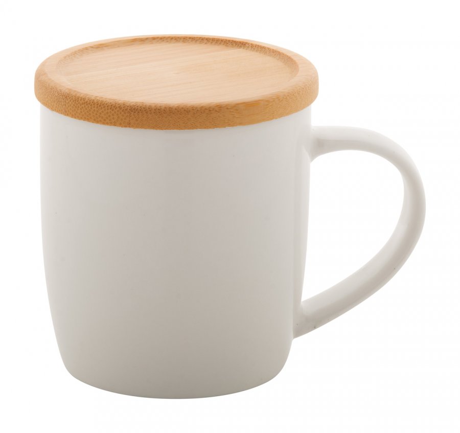 Hestia porcelánový hrnek, bílá